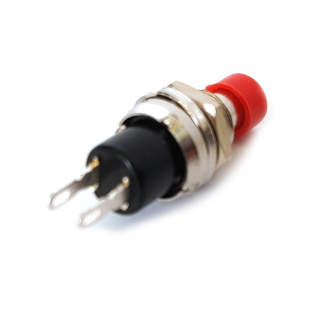 Einbau Drucktaster Mini Rund Rot Öffner 50V 1A 7mm 2-Kontakte 1-Polig Schalter