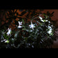 LED Lichterkette mit Batteriefach / Design: Libelle / 10 LED / Leuchtfarbe: Weiß