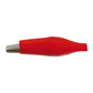 10x Krokodilklemmen Rot Schwarz Gemischt 55mm isoliert Kroko Mess Prüfklemmen