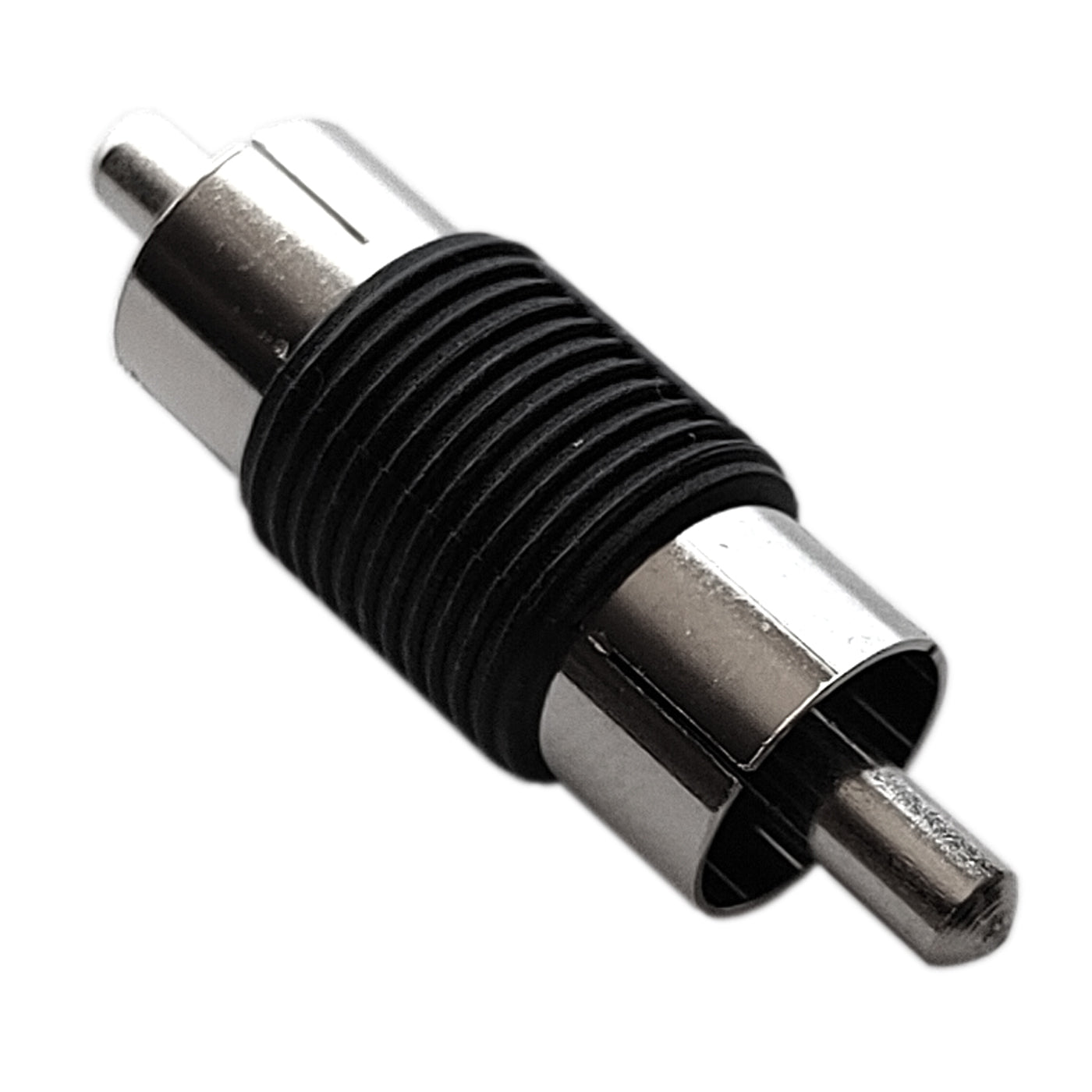 2x Cinch Verbinder Stecker/Stecker Adapter Verbindung Kupplung Verbindungsstück