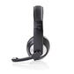 Headset Stereo Sound Mikrofon 3,5mm Klinke Über-Ohr Kopfhörer Schwarz CHST200BK