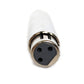 XLR Kupplung 3-polig Verbinder Audio Adapter Weiblich Female Gerade Verlängerung
