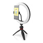 Ringlicht + Tischstativ LED Ringleuchte Fotolicht Studiolicht Lampe Selfie Handy
