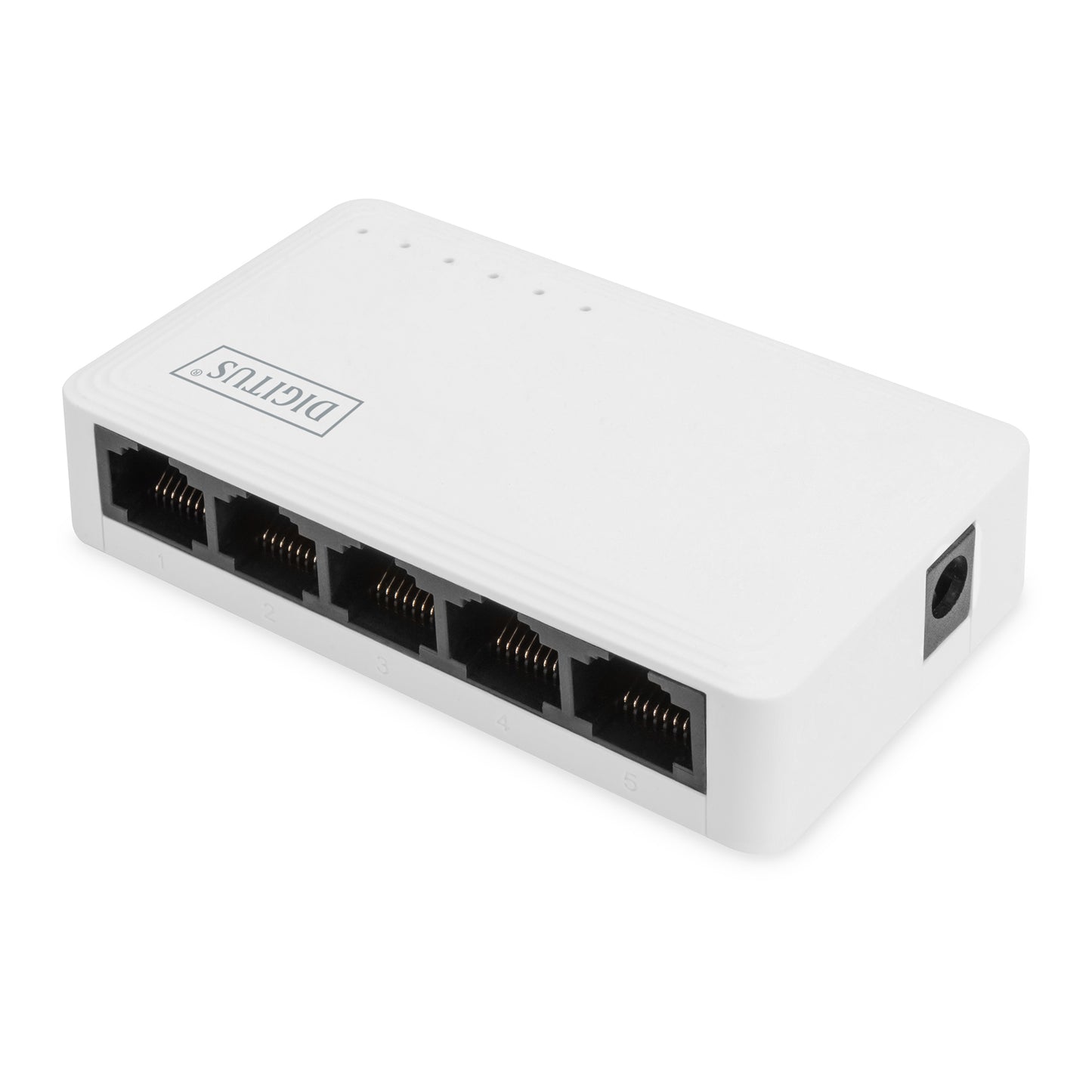 Gigabit Ethernet Switch Digitus 5-Port 10/100/1000 Netzwerk LAN Verteiler Hub