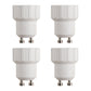 4x Lampensockel Adapter GU10 auf E14 Fassung Konverter Lampenadapter Wandler