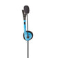 Headset Blau Stereo Sound Mikrofon 3,5mm Klinke Über-Ohr Kopfhörer PC Leicht