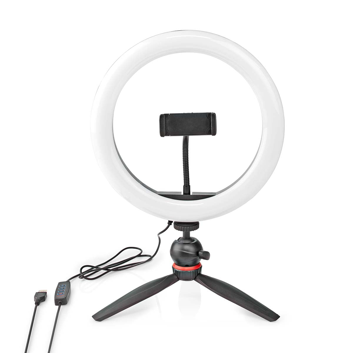 Ringlicht + Tischstativ LED Ringleuchte Fotolicht Studiolicht Lampe Selfie Handy