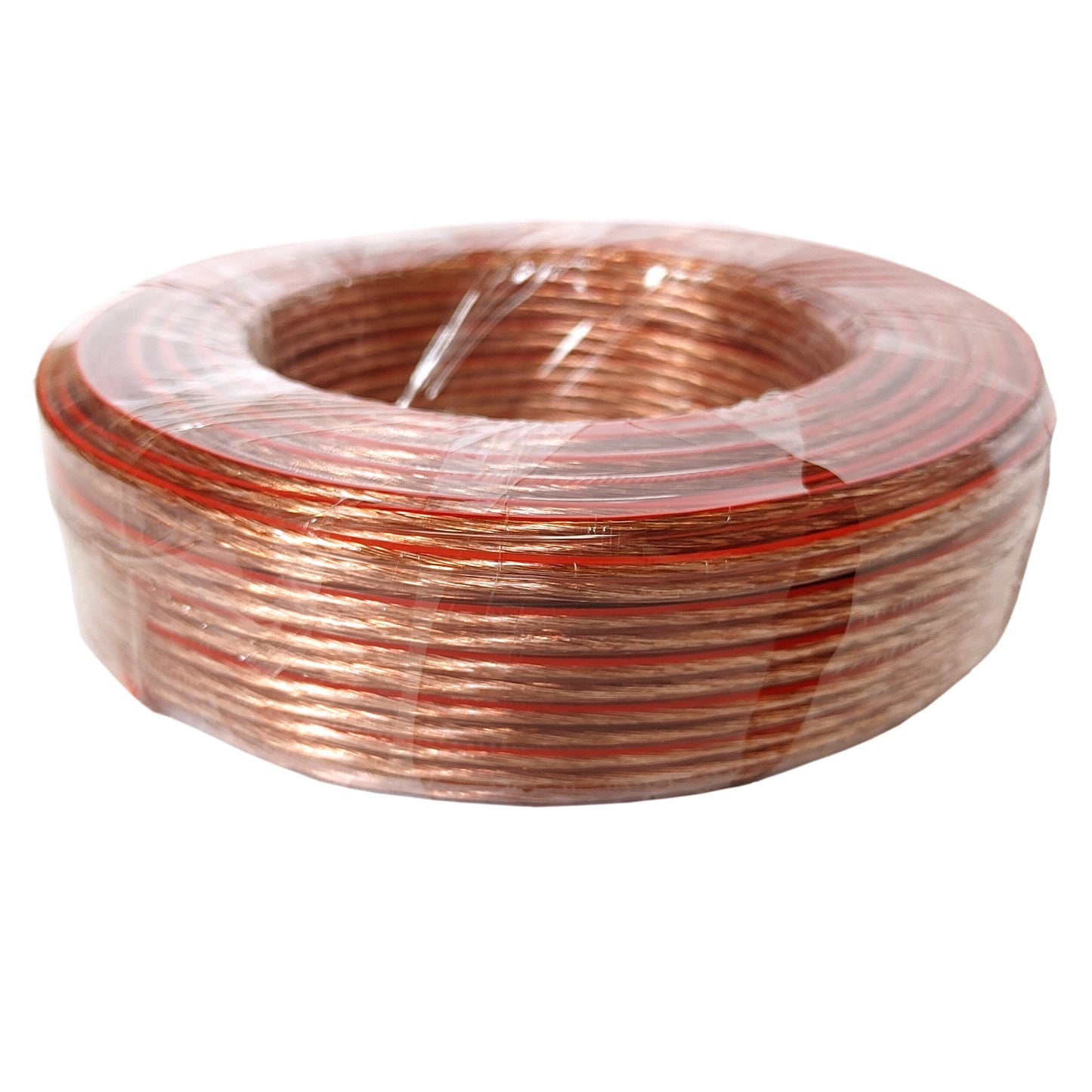 Lautsprecherkabel 10m Transparent 1,5 mm² Kupfer Audiokabel Boxenkabel Litze