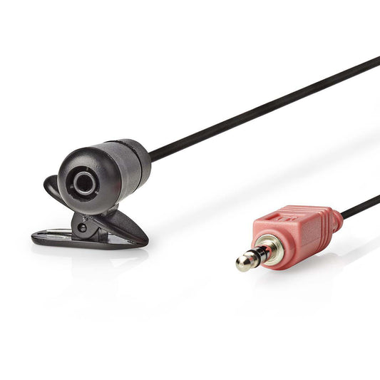 Lavalier Mikrofon Ansteckmikrofon 3,5mm Klinke ClipOn Microphone Omnidirectional