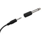 Dynamisches Mikrofon DM-202 in Schwarz / inkl. 2m Kabel / 6,35 mm Klinke