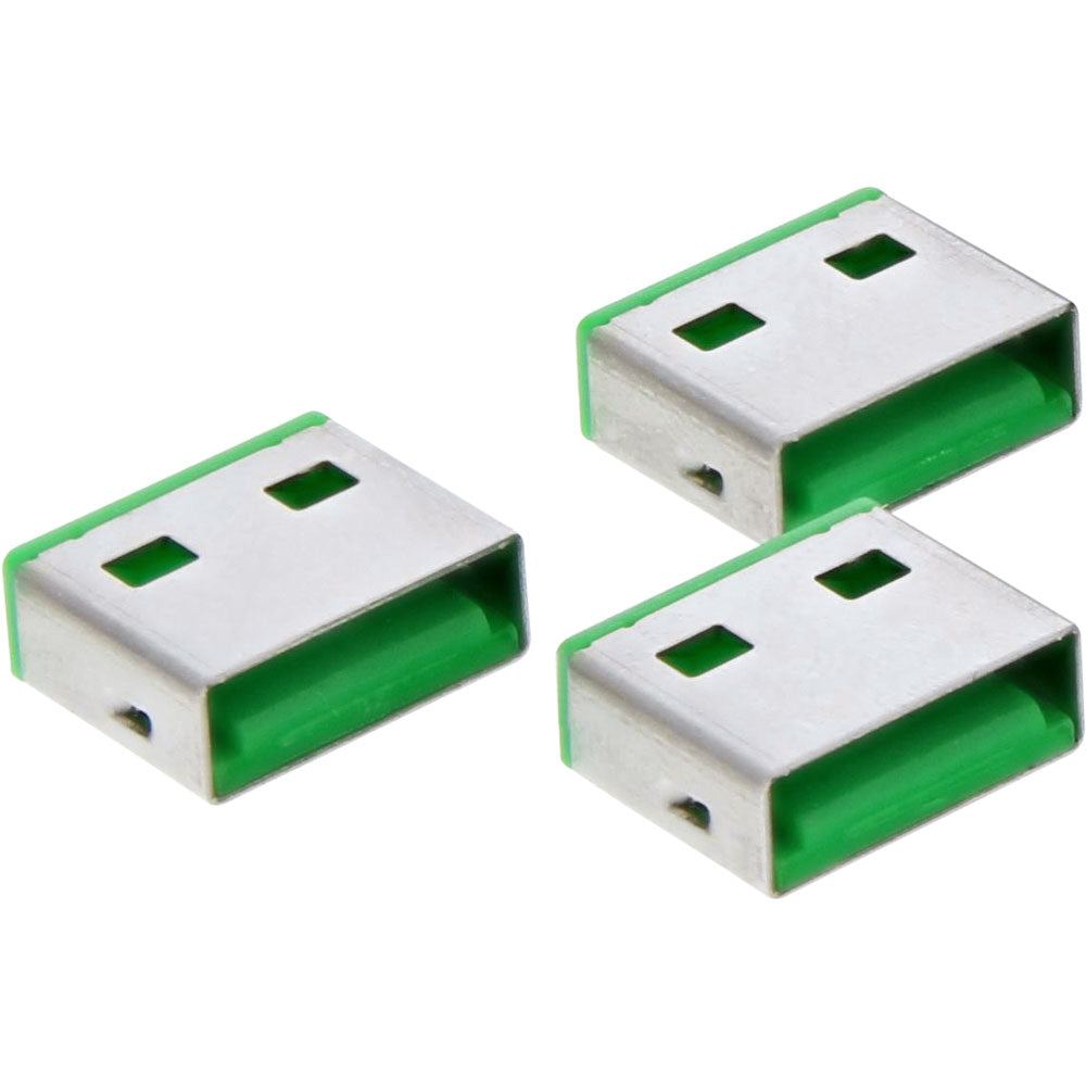 USB Portblocker 4 Ports erweiterbar USB Blockierer Security Schloss InLine 55723