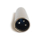 XLR Cinch Adapter XLR-Stecker/Cinch-Buchse Audioadapter Wandler RCA Vollmetall