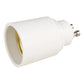 4x Lampensockel Adapter GU10 auf E27 Fassung Sockel Lampen Konverter Wandler