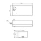 4x Batteriehalter f. 1x 9V Block Batteriegehäuse Schalter Deckel Wasserabweisend