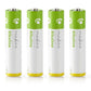4x AAA Batterien 1,5V / 4 Stück LR03 / Marken Alkali Batterie im 4er Pack