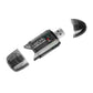 8in1 Kartenleser USB Speicherkartenleser Reiseadapter Micro SDHC MMC Cardreader