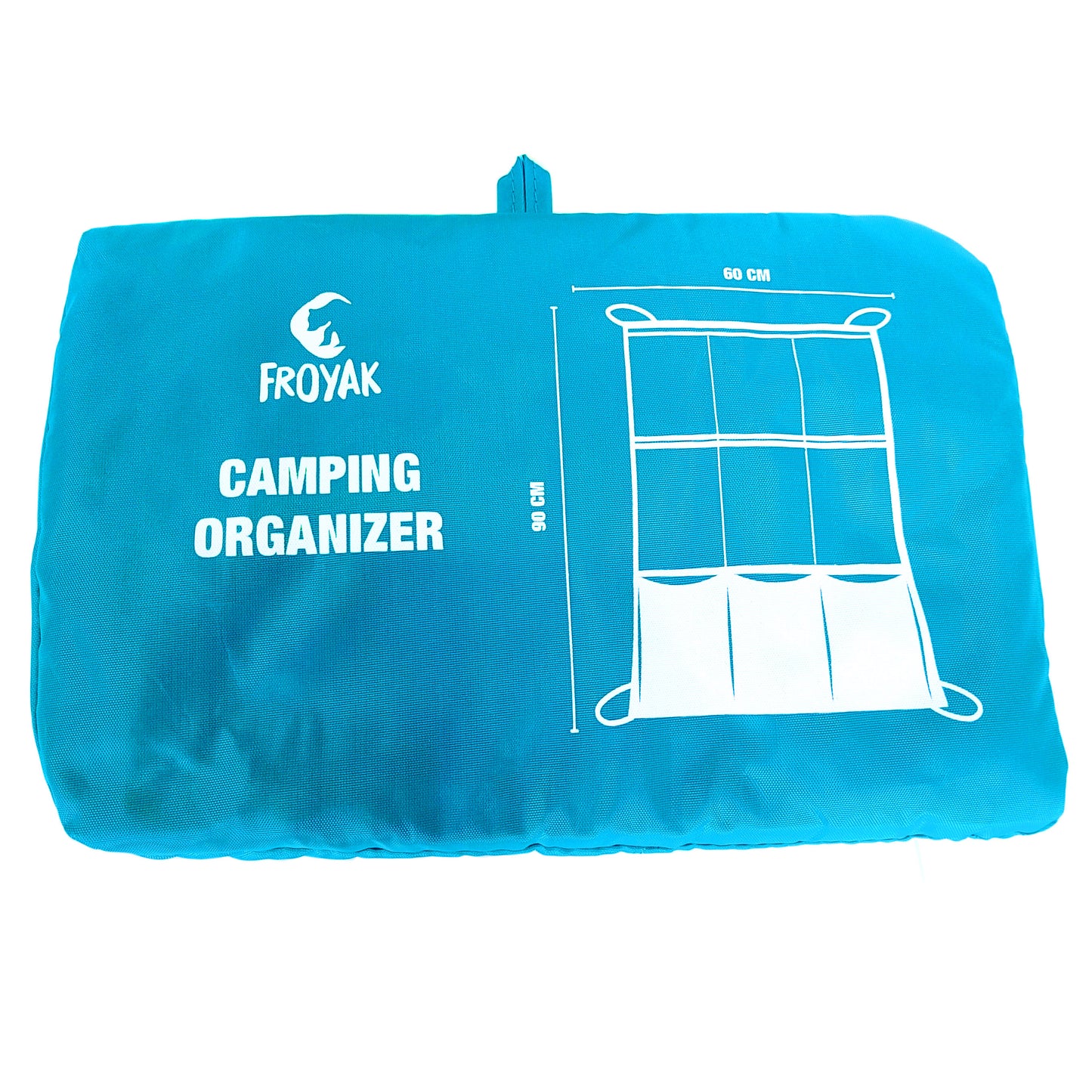 camping organizer zelt Camping Organizer 90x60cm Hängeregal mobil 9 Fächer Zelt Tür Regal Auf – SC-HARDWARE