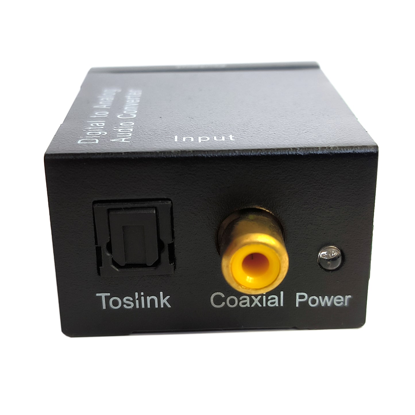 Audio-Konverter Digital zu Analog Metall Toslink Cinch Signalwandler S/PDIF-komp