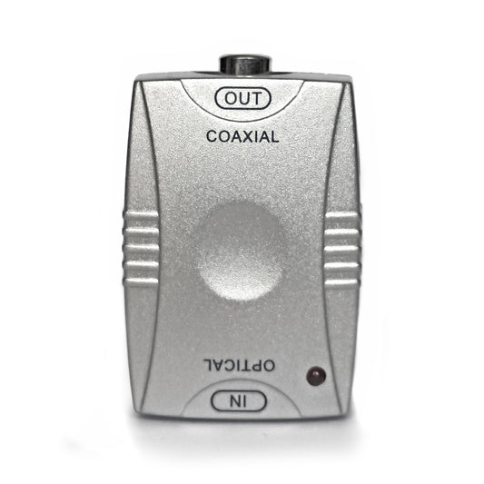 Audio Signal Wandler Toslink/Optical-In zu Koaxial/Cinch-Out Digital Konverter