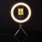 Ringlicht + Tischstativ LED Ringleuchte Fotolicht Studiolicht Lampe Selfie Handy