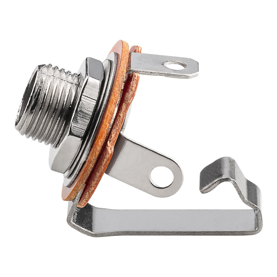 10x Klinkenbuchse 6,35mm Mono 2-polig Einbaubuchse Audio Klinke Vollmetall löten