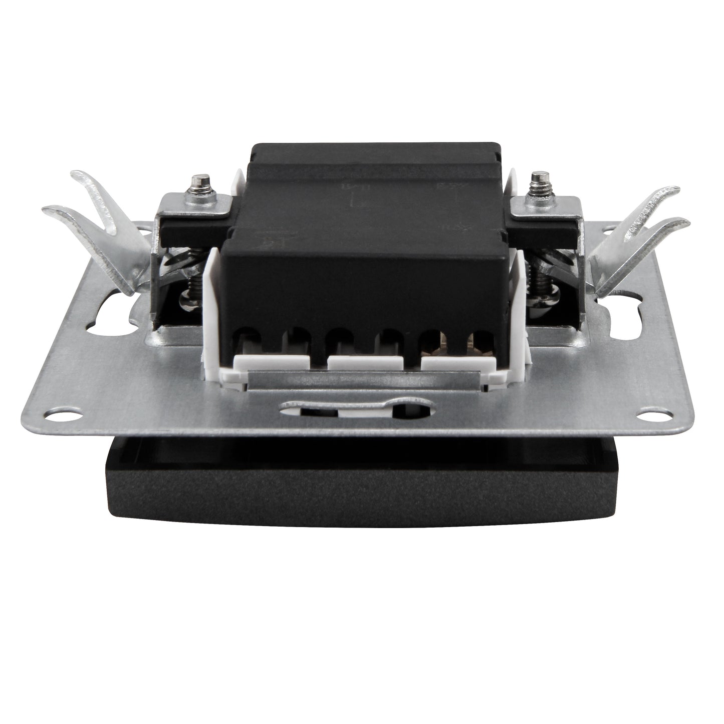 Wechselschalter mit Rahmen anthrazit 250V Lichtschalter Taster Wandschalter UP