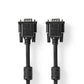 VGA Monitorkabel 15 Meter Ferritkerne HighEnd HD15 Stecker LED TV LCD HD 15m