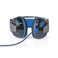 Gaming Headset 7.1 Surround Sound Vibration Mikrofon USB Über-Ohr LED Kopfhörer