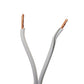 Lautsprecherkabel 100m Weiß 1,5 mm² Kupfer Audiokabel Boxenkabel Litze Subwoofer