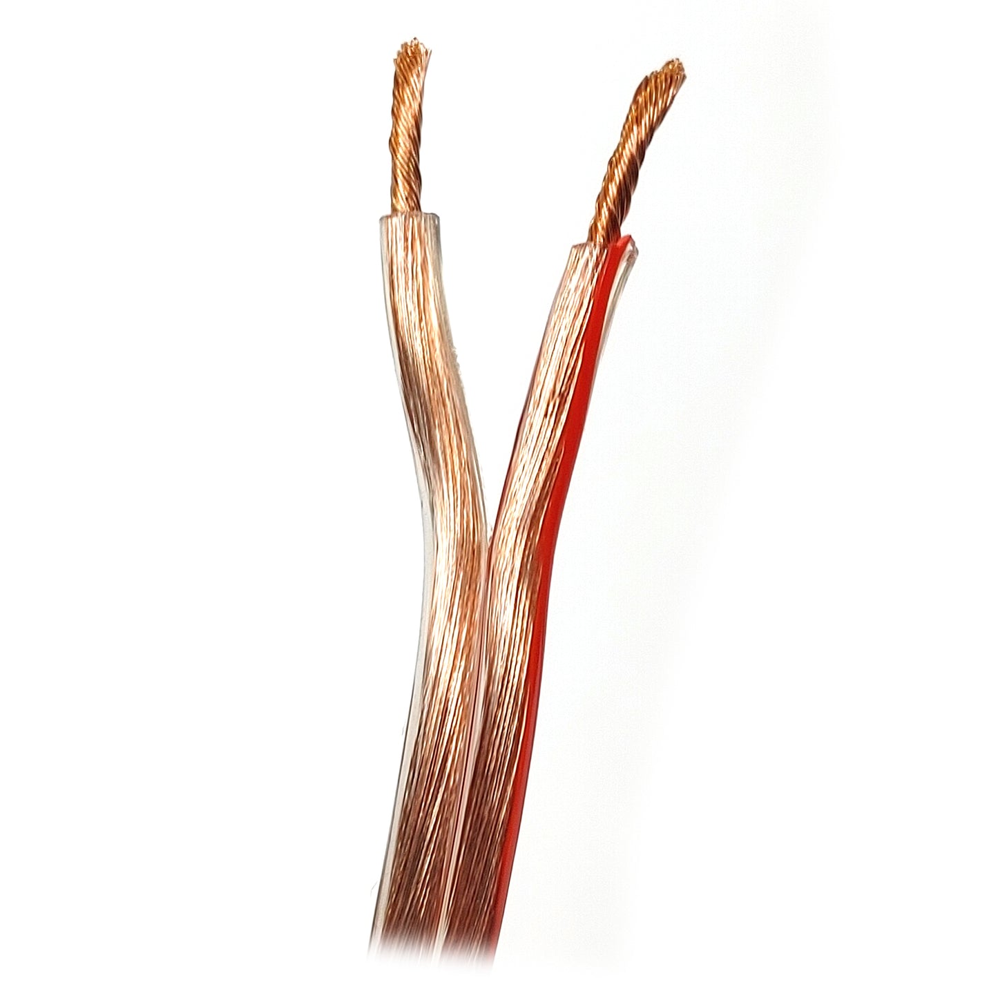 Lautsprecherkabel 10m Transparent 1,5 mm² Kupfer Audiokabel Boxenkabel Litze