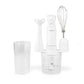 4in1 Küchenmaschinen Set Stabmixer Gemüseschneider Schneebesen Schüssel Kochen