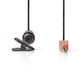 Lavalier Mikrofon Ansteckmikrofon 3,5mm Klinke ClipOn Microphone Omnidirectional