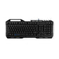 Gaming Tastatur US-International-Layout LED Beleuchtung USB Keyboard Handyhalter