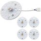 4x LED Umrüstsatz 13cm Modul 3000k Nachrüstkit Lampen Leuchten 12W Magnet 240V