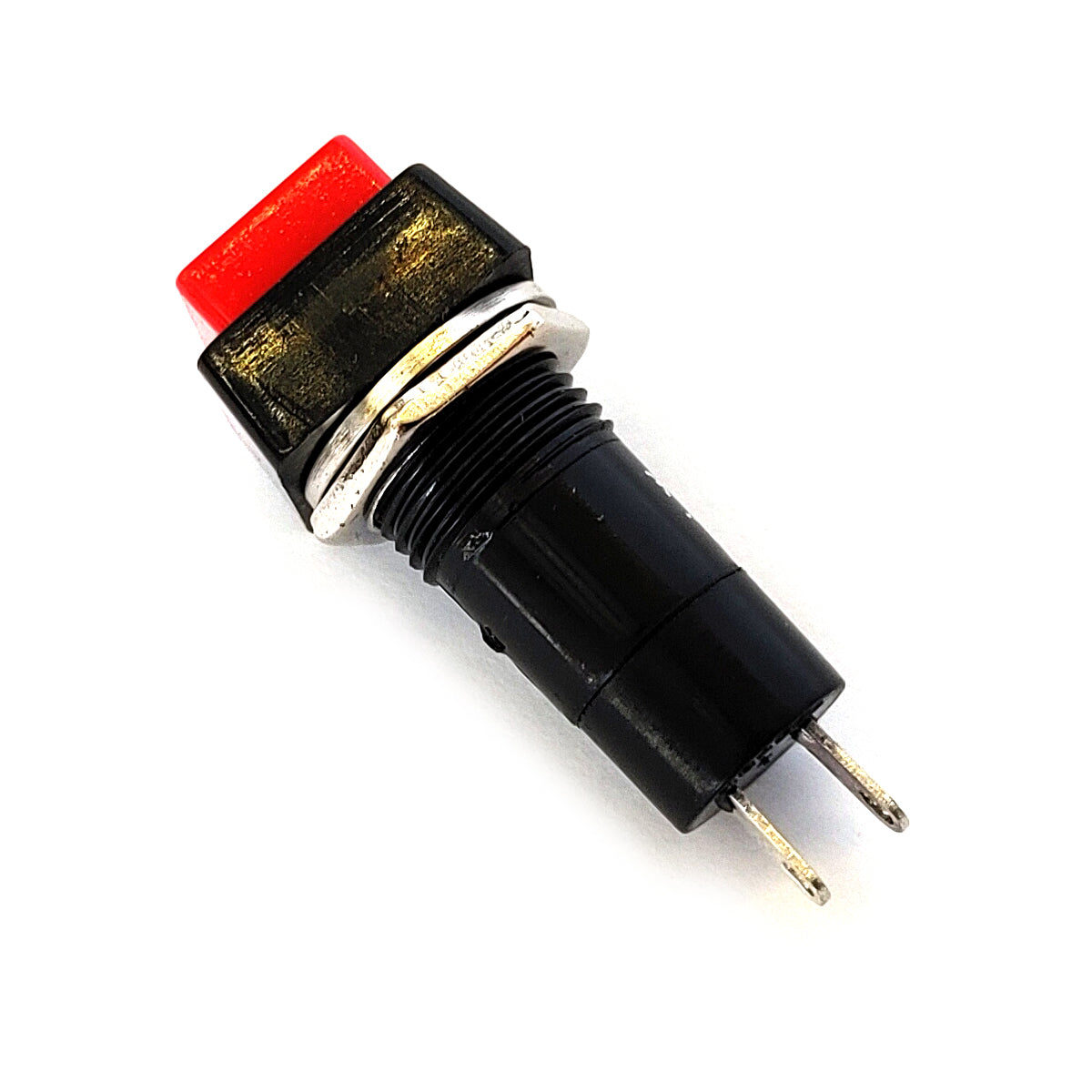 Einbau Drucktaster Quadratisch Rot 2 Kontakte 1 Polig 250V 1A Taster Schalter