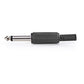 10x 6,35mm Klinke Audio Stecker Mono Knickschutz Löten Klinkenstecker 10 Stück