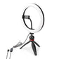 Ringlicht + Tischstativ LED Ringleuchte Fotolicht Studiolicht Lampe Selfie Handy