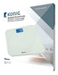 Personenwaage mit Bluetooth 4.0 / Weiß / 150 Kg / Waage KN-PS800B
