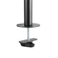 Tischhalterung 2 Monitore 13-27" Doppel Monitorarm TFT LED LCD OLED Schwarz