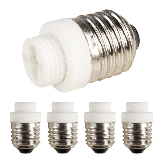 4x Lampensockel Adapter E27 auf G9 Fassung Keramik Lampen Konverter Wandler