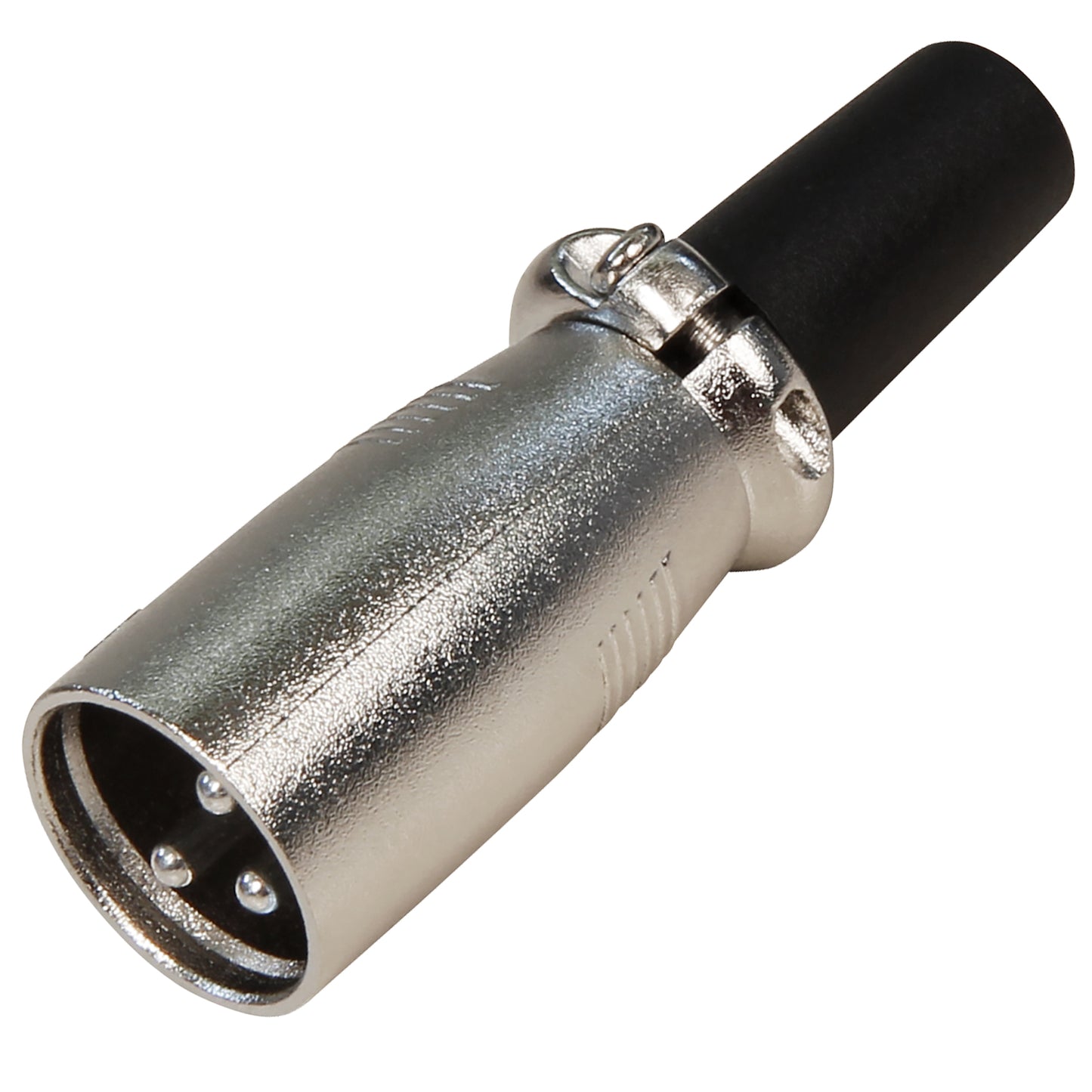 XLR Stecker Mikrofonstecker 3 polig DMX Kabel Zugentlastung Mikrofonkabel Metall