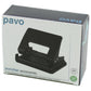 Papierlocher pavo 8006809 max. 20 Blatt Stanzlocher Bürolocher Locher Schwarz