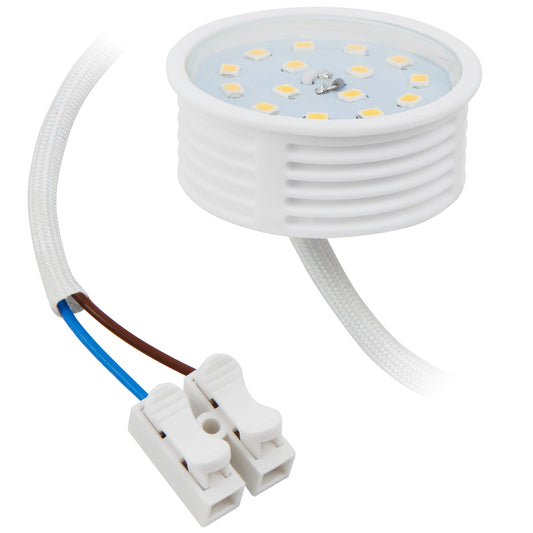 LED Einbaumodul 7W Ultra Flach 23mm Neutralweiß GU10 MR16 Ersatz 230V Keramik