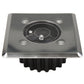 4x LED Solar Bodeneinbauleuchte Edelstahl m. Akku Set Bodeneinbaustrahler Lampe