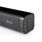 Soundbar 2.0 Stereo 40W Schwarz Bluetooth USB HDMI Optisch TV Lautsprecher