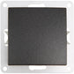Wechselschalter mit Rahmen anthrazit 250V Lichtschalter Taster Wandschalter UP