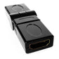 Adapter HDMI stufenlos winkelbar Stecker Buchse Gold Verbinder Kupplung 4K HD