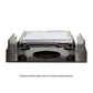 Einbaurahmen HDD SSD 2x 2,5" auf 1x 3,5" Festplatten Laufwerksschacht Adapter