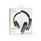 Headset Stereo Sound Mikrofon 3,5mm Klinke Über-Ohr Kopfhörer Schwarz CHST200BK
