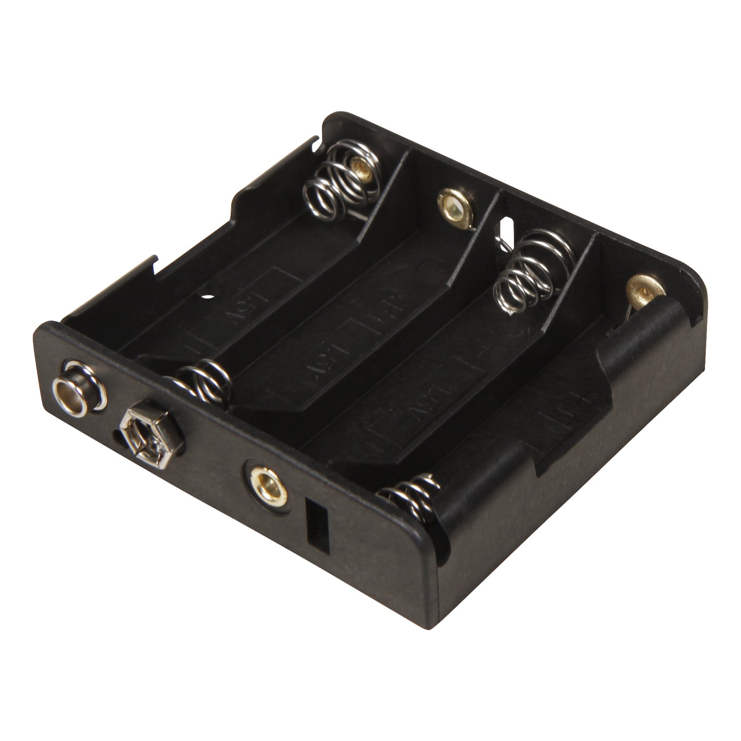 Batteriehalter Akkuhalter für 4x AA Mignon-Zellen Batteriegehäuse FR6 HR6 LR6